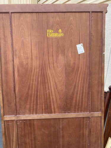 66238 Large Decorator RIO Furniture Fancy Mirror with Cherub s