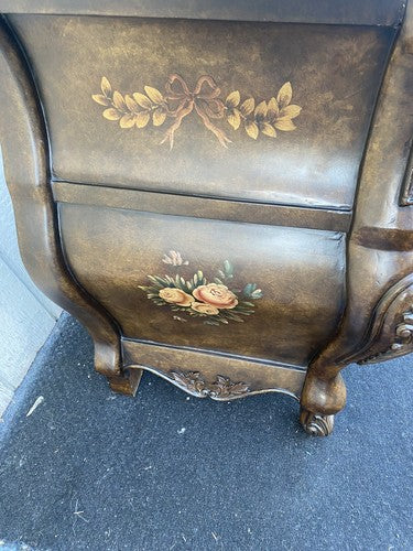 66320 Decorator Coaster Stenciled Dresser Chest Server Cabinet