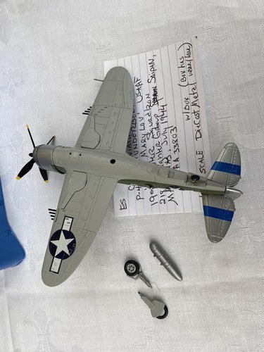 ES 81:  Corgi P 47 D Thunderbolt MISS MARY LOU USAAF   AA33803   1:72 scale