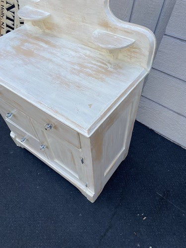 65759 Antique Victorian Washstand Chest Dresser