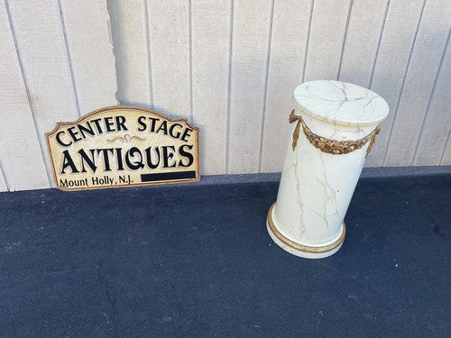65967 Decorator WOOD Plant Pedestal Stand