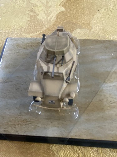 ES 50: Grouping of    4 Miltary  Tanks in Showcase    4 3/4" x 3 3/4" x 2 1/2"H