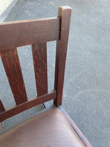 66066 STICKLEY ?? Antique Mission Oak Rocker Rocking Chair