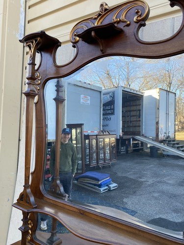 64662  Victorian Fabulous Art Nouveau Etergie Curio Cabinet Display Cabinet