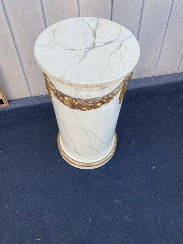 65967 Decorator WOOD Plant Pedestal Stand