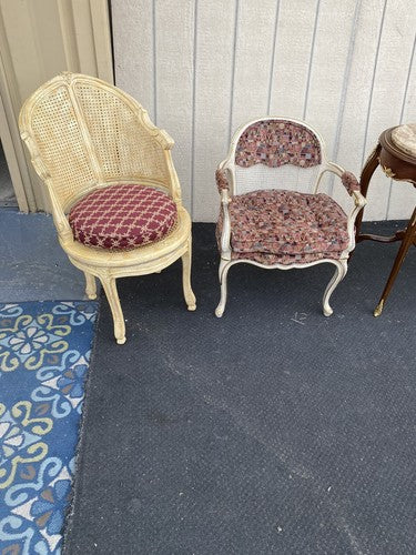 65353 Decorator Swivel Vanity Chair with upholstered cushion