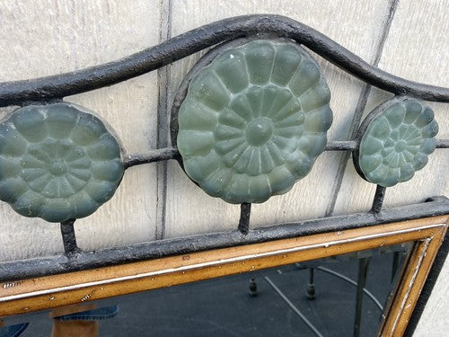 65884 Fancy Decorator Console Table with Mirror