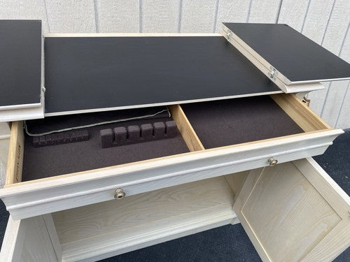 64685 ETHAN ALLEN Decorator Bar Cart Server Sideboard