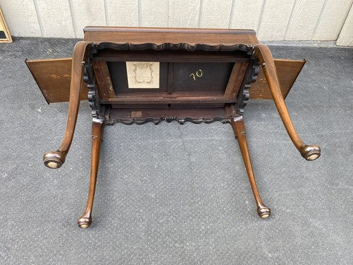 65736 C W KITTINGER Mahogany Tea Table Lamp Table Stand
