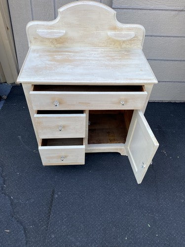 65759 Antique Victorian Washstand Chest Dresser