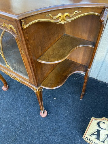 64662  Victorian Fabulous Art Nouveau Etergie Curio Cabinet Display Cabinet