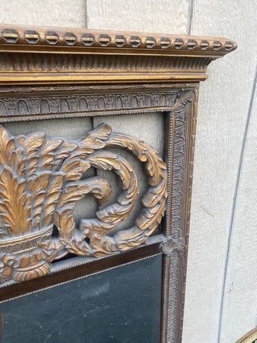 65454 Decorator Gold Accent Mirror in Fancy Picture Frame