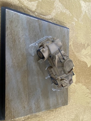 ES 50: Grouping of    4 Miltary  Tanks in Showcase    4 3/4" x 3 3/4" x 2 1/2"H