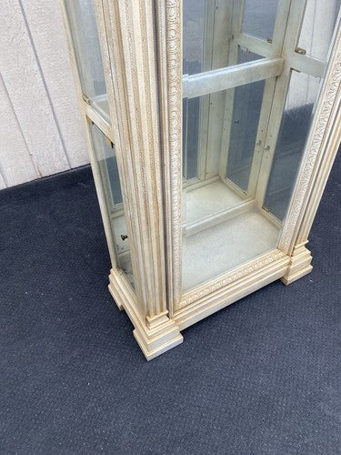 65379 Modern White Curio China Cabinet