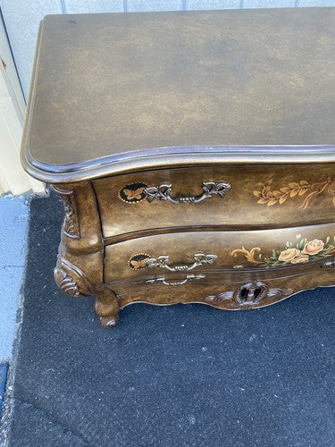 66320 Decorator Coaster Stenciled Dresser Chest Server Cabinet