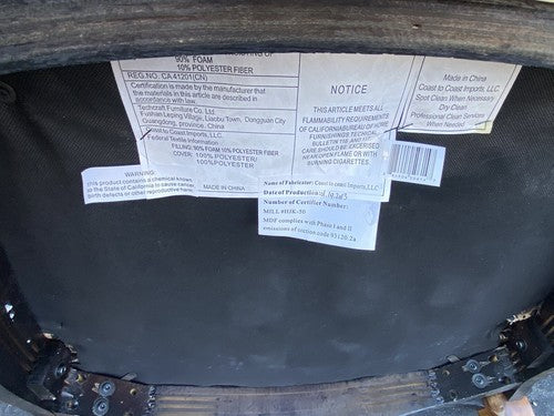 65252 Pair Bergere Armchair Chair