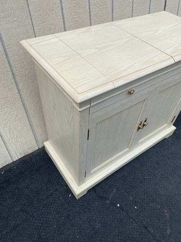 64685 ETHAN ALLEN Decorator Bar Cart Server Sideboard