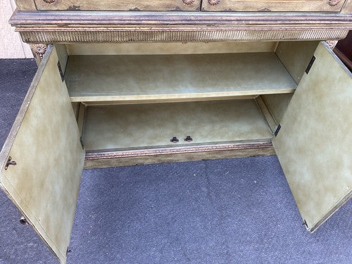 64759 DOMAIN Decorator Figural China Cabinet Curio Breakfront