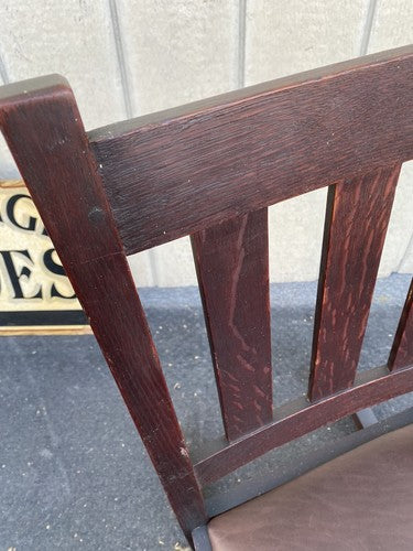 66066 STICKLEY ?? Antique Mission Oak Rocker Rocking Chair