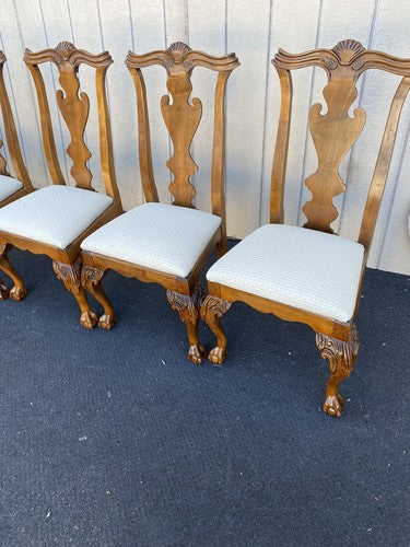65119 Set of 8 Century Furniture Chippendale Dining Chair s