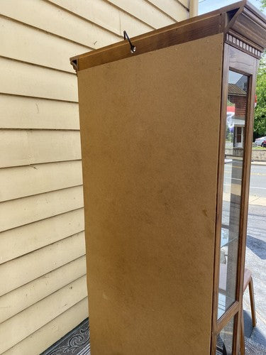 65589 Oak Curio China Cabinet