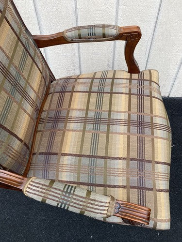 65910 French Country LLOYDS Furniture Bergere Armchair Chair