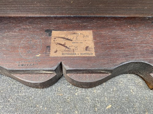 65736 C W KITTINGER Mahogany  Tea Table Lamp Table Stand