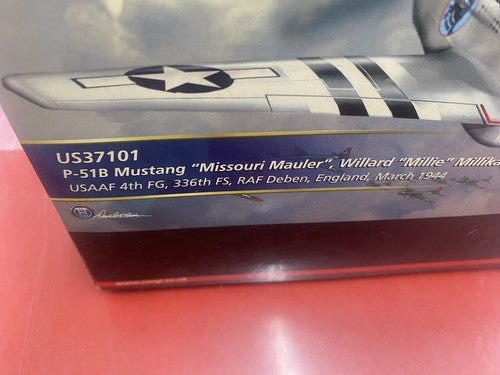 ES 208:  P-51B Mustang "Missouri Mauler  Willard Millie Millikan USAAF US37101