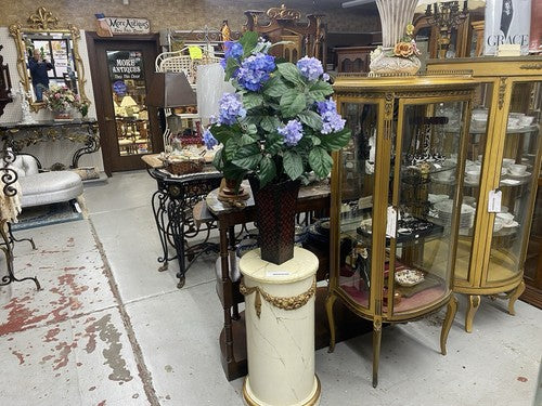 66111  Bronze and Prism Table Lamp