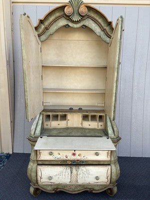 67051 Decorator 2 piece Secretary Desk