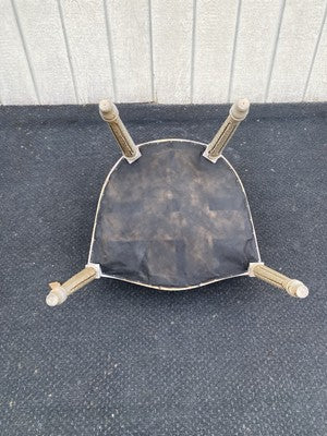 66500 Decorator Bergere Armchair Chair with Bird Design Fabric