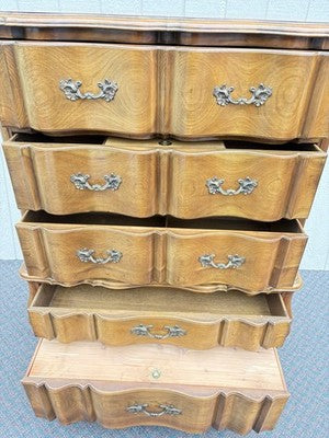 67070 French Country PHENIX Furniture High Chest Dresser