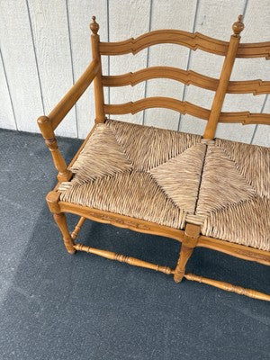 66796   Maple Loveseat Sofa  Settee Couch Chair