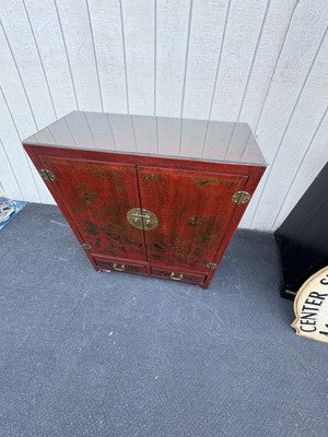 66697   Oriental Storage Cabinet Chest