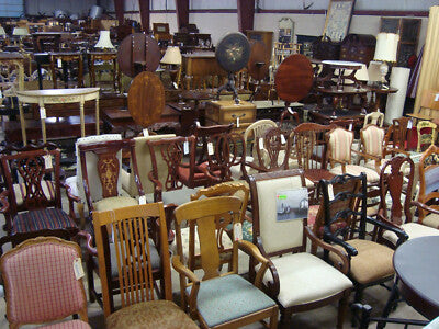 55577 SET OF 4 LEATHER? BERGERE OFFICE DINING CHAIR S ARMCHAIR S