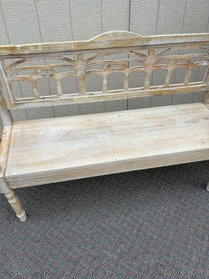 67069 Rustic Settee Bench Chair Sofa Couch