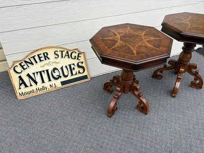 67102 Pair Decorator Lamp Table Stand s