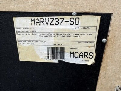 66851  Decorator Large Gryphon Accent Mirror