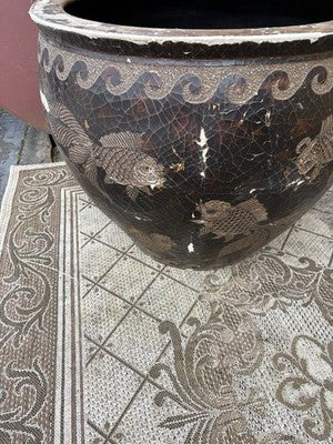 GARDEN HS:   MAITLAND SMITH Fish Ceramic Pottery Bowl