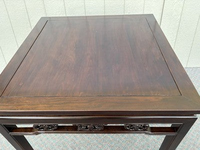 67061 Oriental Dining Table with 4 Side Chairs Table 36" x 36" x 28"H