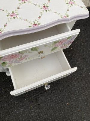 66647   Hand Made Decorator Nightstand End Table Stand