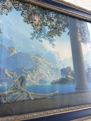 66780 Maxfield Parrish Print in Deco Picture Frame