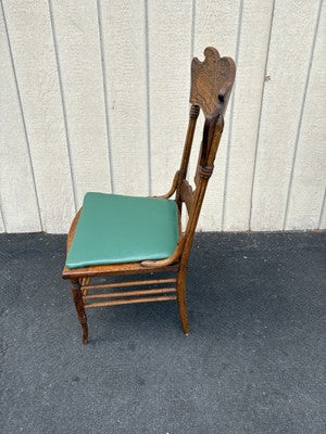 66722 Pair Antique Larkin Furniture Oak Dining Chair s Chairs