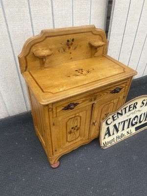 66531 Antique Victorian Washstand Dresser Chest
