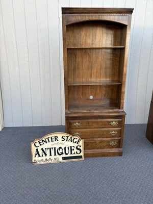 66952 ETHAN ALLEN Bookcase Curio China Cabinet Chest