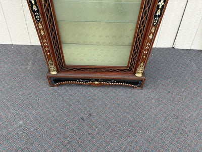 66959 Louis XV Curio China Cabinet with Bronze Ormalu