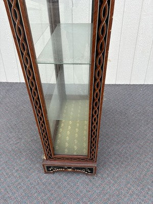 66959 Louis XV Curio China Cabinet with Bronze Ormalu