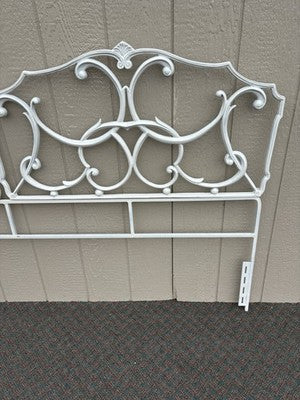 67185 KING Size Metal Decorator Headboard Bed