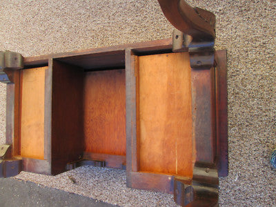 54083 MAHOGANY BALL AND CLAW FOOT LOWBOY SERVER DRESSER