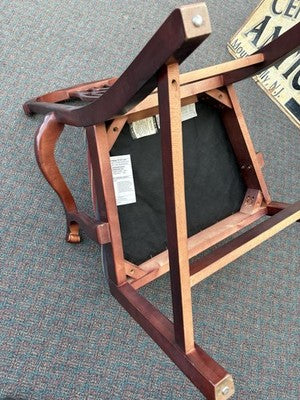 62870 Set of 4 STEELCASE Mahogany Armchair Chair s